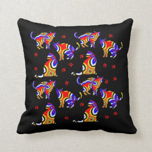 Funky Cats Niedlich Bright Cat Lovers Muster Kissen