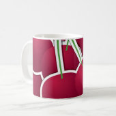 Funky cherry kaffeetasse (Vorderseite Links)