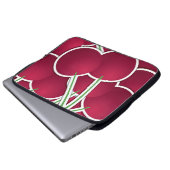 Funky cherry laptopschutzhülle (Vorne Knopf)