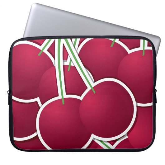 Funky cherry laptopschutzhülle (Vorderseite)