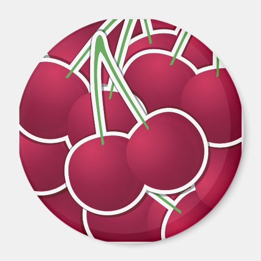 Funky cherry magnet (Vorne)
