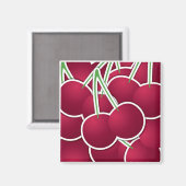 Funky cherry magnet (Vorderseite/Rückseite)