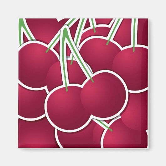 Funky cherry magnet (Vorne)