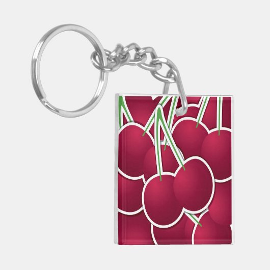 Funky cherry schlüsselanhänger (Vorderseite links)