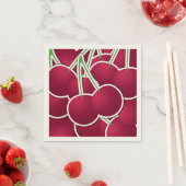 Funky cherry serviette (Beispiel)