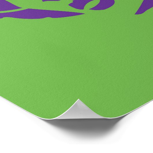 Funky Chic Poster (Ecke)