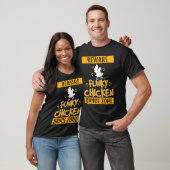 Funky Chicken Dance Zone Hühner Tanz T-Shirt (Unisex)