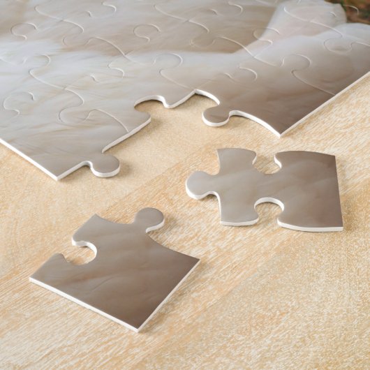 Funky Chicken Hen Hy Line Silver Brown Puzzle (Seite)