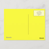 Funky Chicken Party Postkarte (Rückseite)