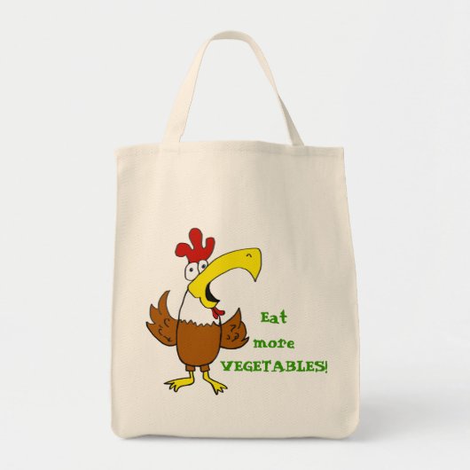 Funky Chicken Tragetasche (Vorne)