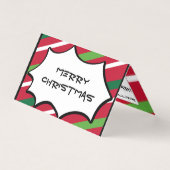 Funky Christmas Card #HolidayZ (Vorderseite)