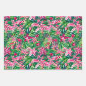 Funky Christmas Foliage Geschenkpapier Set (Vorderseite 2)