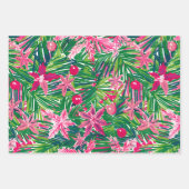 Funky Christmas Foliage Geschenkpapier Set (Vorderseite)