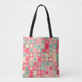 Funky Circle Grid Tasche (Vorderseite)