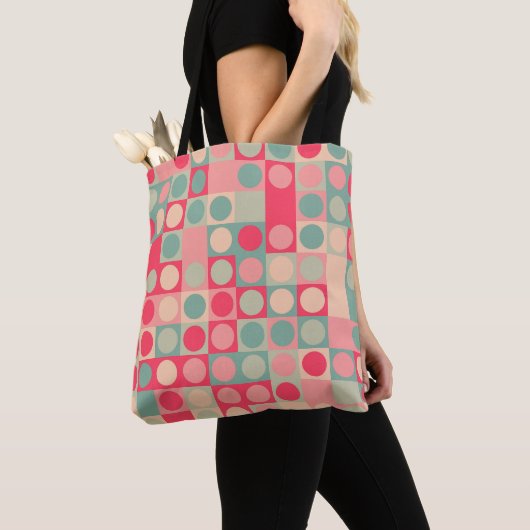 Funky Circle Grid Tasche (Von Nahem)
