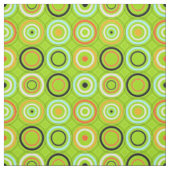 Funky Circles Green Stoff (Muster)