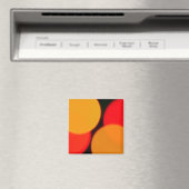 Funky Circles Magnet (In Situ (Geschirrspüler))