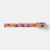 FUNKY CIRCLES PATTERN SATINBAND (Vorderseite)