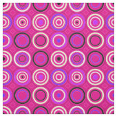 Funky Circles Pink Stoff (Muster)