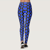 Funky Circles Spots Power-Leggings Leggings (Rückseite)