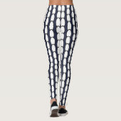 Funky Circles Spots Power-Leggings Leggings (Rückseite)