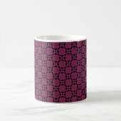 Funky Circles Tasse, Fuchsia Kaffeetasse (Mittel)