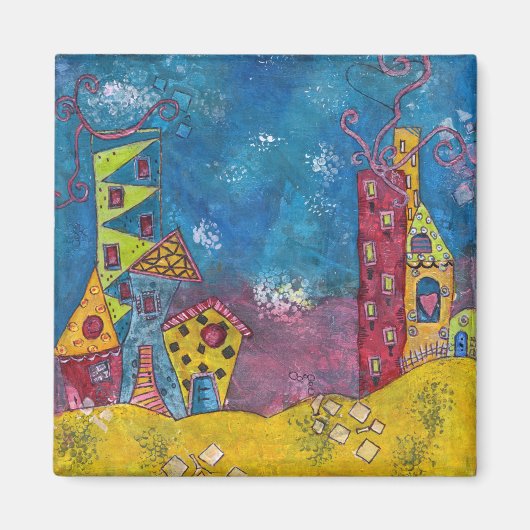 Funky City #1 Magnet (Vorne)