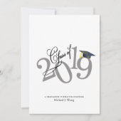 Funky Class of 2019 Abschluss Einladung (Vorderseite)