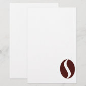 Funky Coffee Bean Briefpapier (Vorne/Hinten)