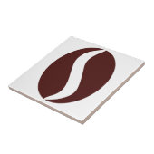 Funky Coffee Bean Fliese (Seite)