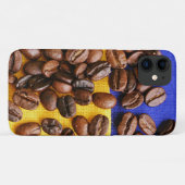 Funky Coffee Lover Boans Textur Case-Mate iPhone Hülle (Rückseite (Horizontal))