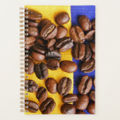 Funky Coffee Lover Boans Textur Planer (Vorderseite)
