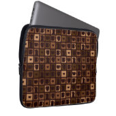 Funky coffee mosaic laptopschutzhülle (Vorne Rechts)