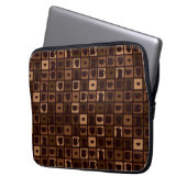 Funky coffee mosaic laptopschutzhülle (Vorderseite Links)