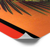 Funky Collage Poster Print 14" x 17" (Ecke)