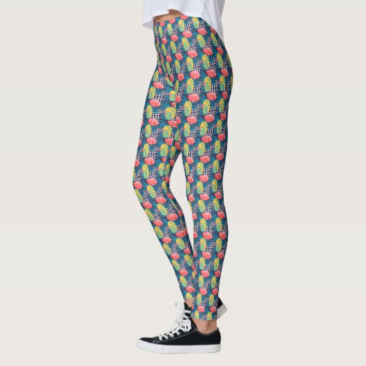 Funky Colorful Abstrakt Leggings (Links)