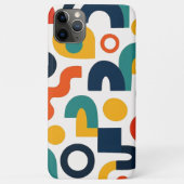 Funky Colorful Amorphes Formen Art Pattern Case-Mate iPhone Hülle (Rückseite)
