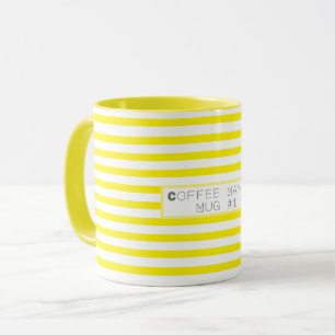 Funky Colorful Coffee Manie Tasse #1 Cup