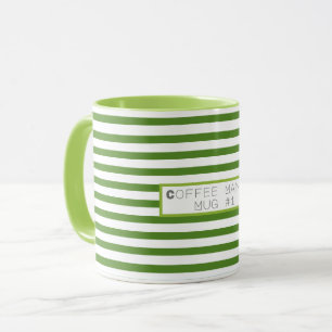 Funky Colorful Coffee Manie Tasse #1 Cup