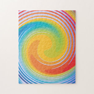 Funky Colorful Puzzle