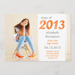 Funky Cool Class of 2013 Abschluss Ankündigung