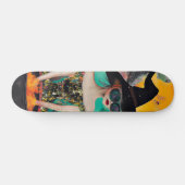 Funky Cool Hexenmeisterschaft Skateboard (Horizontal)