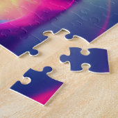 Funky Cool Psychedelic Goggles Cat Puzzle (Seite)