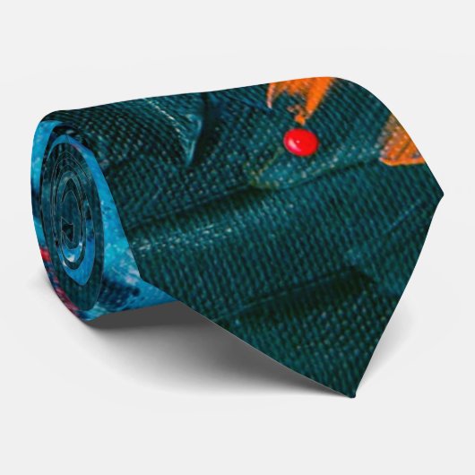 Funky Cool Wearable Art Krawatte (Gerollt)