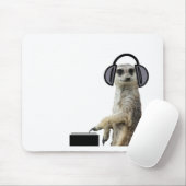 Funky cooles meerkat DJ Mousepad (Mit Mouse)
