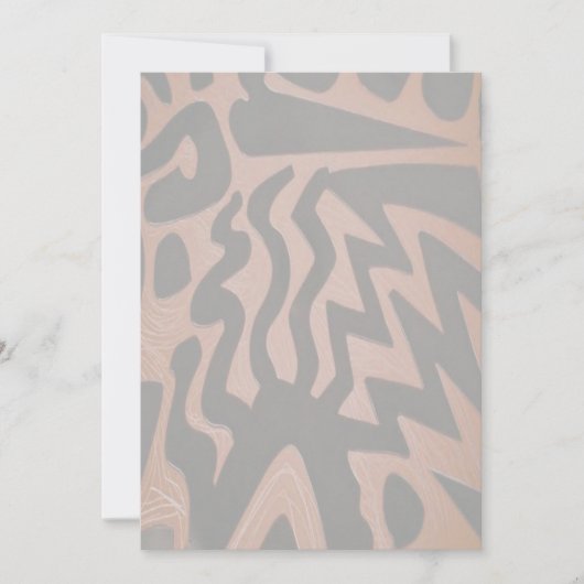 Funky Copper Einladung (Vorderseite)