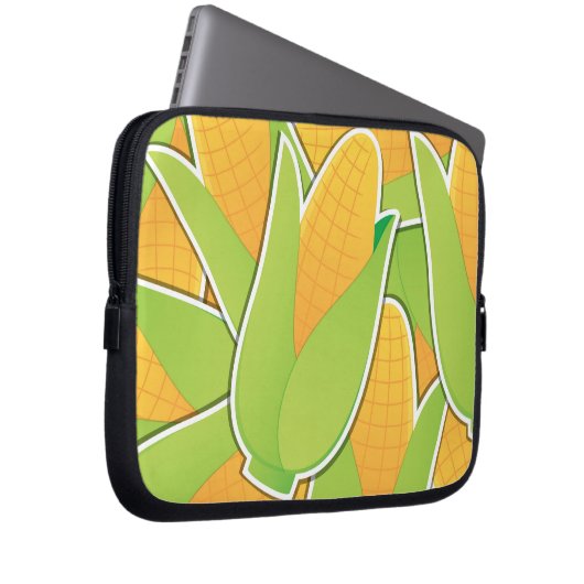 Funky corn laptopschutzhülle (Vorne Rechts)