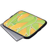 Funky corn laptopschutzhülle (Vorne Knopf)