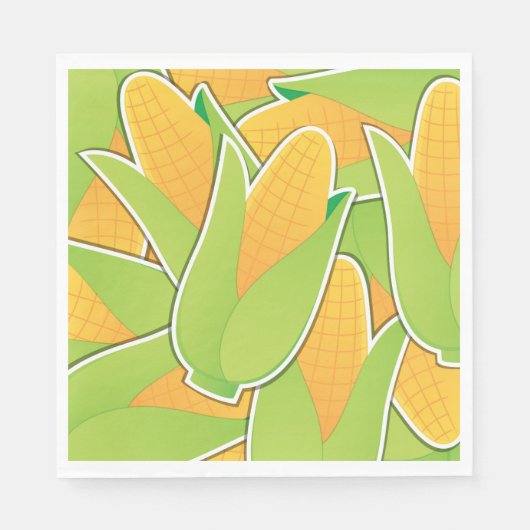 Funky corn serviette (Vorderseite)