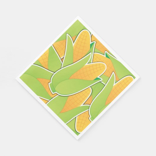 Funky corn serviette (Ecke)